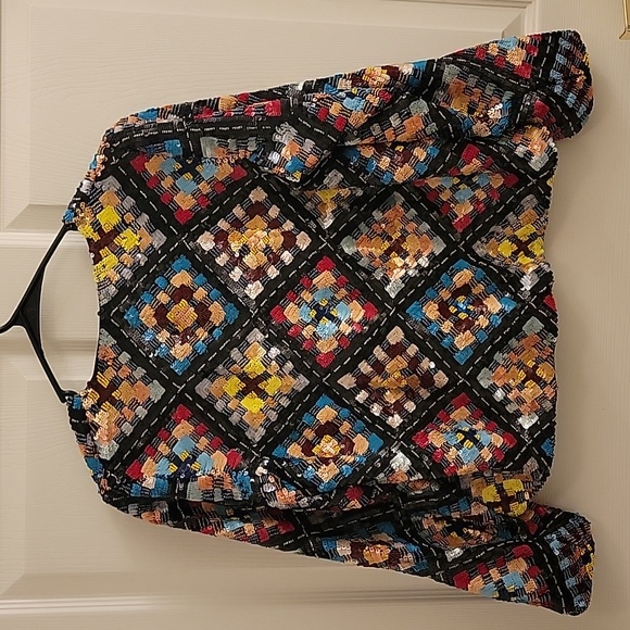 Sezane Hand Beaded Ena Jacket - Picture 9 of 13